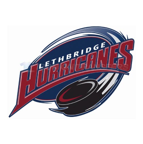Lethbridge Hurricanes Iron-on Stickers (Heat Transfers)NO.7519
